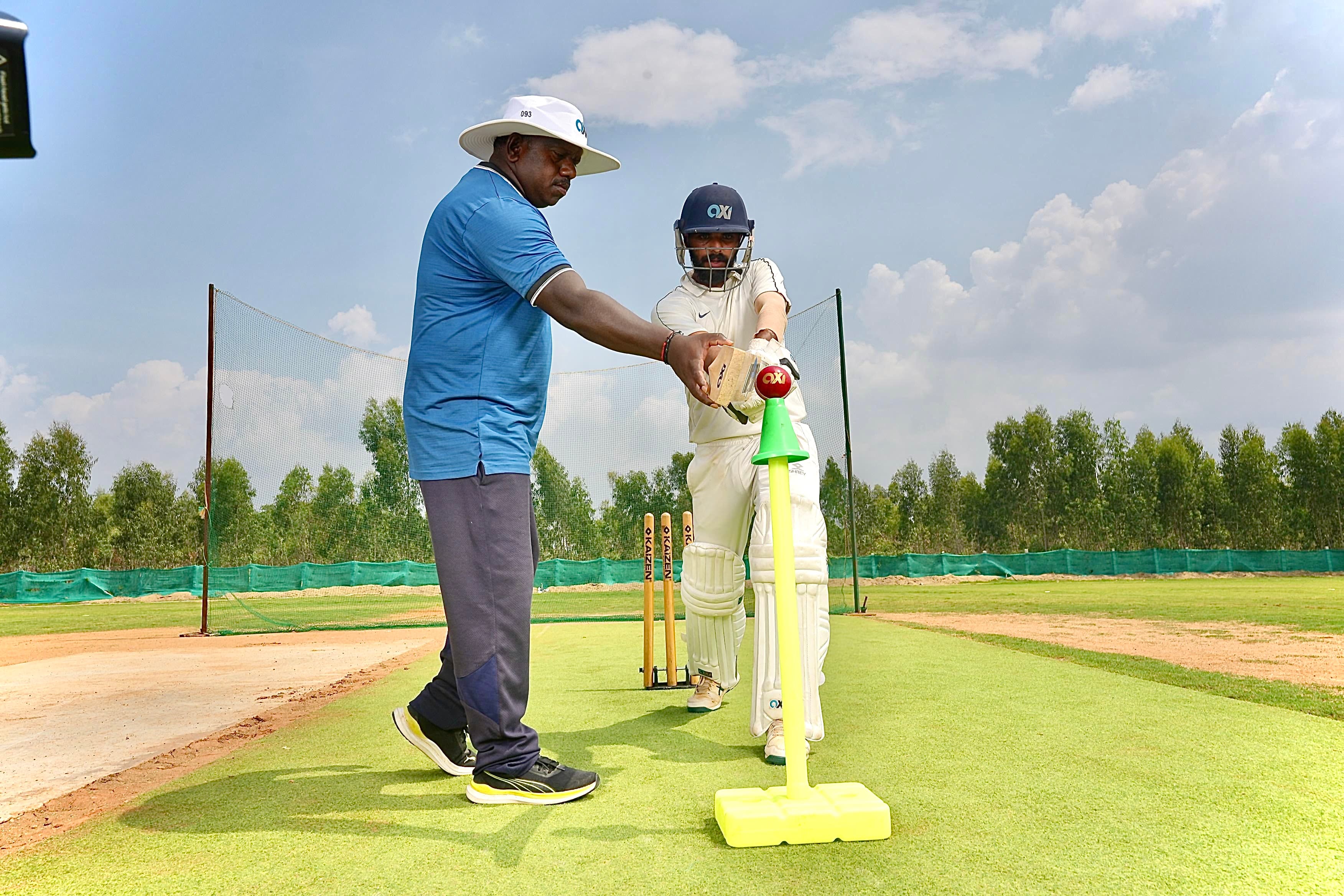 Axi Academy of Cricket coaching session at Axi Sports