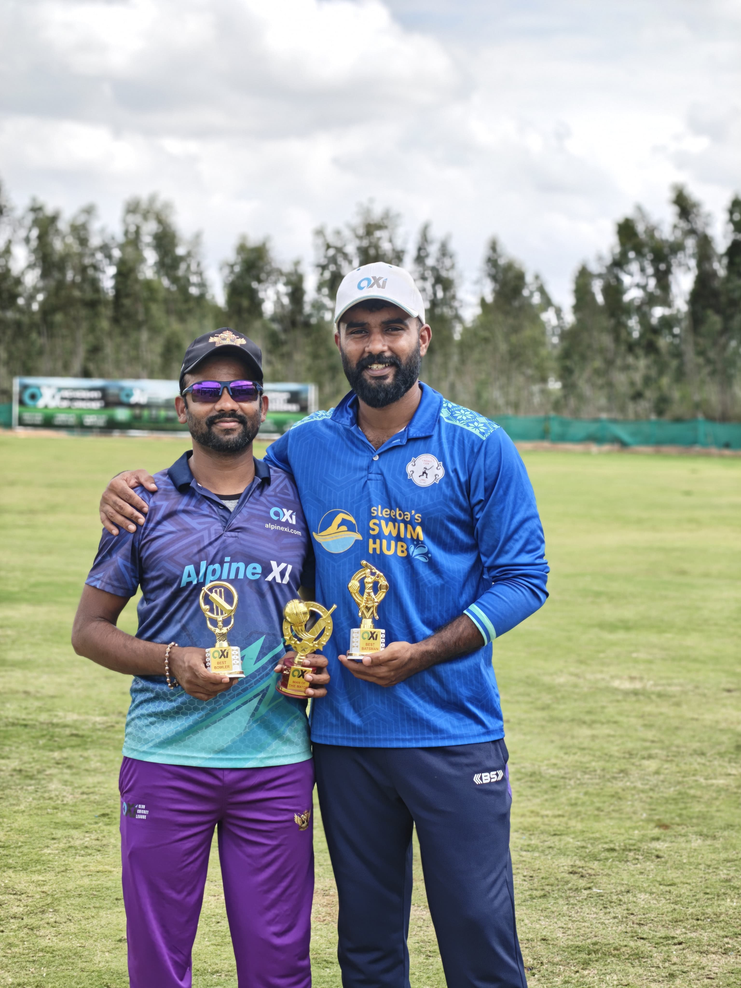 Axi Club players with individual player of the match awards