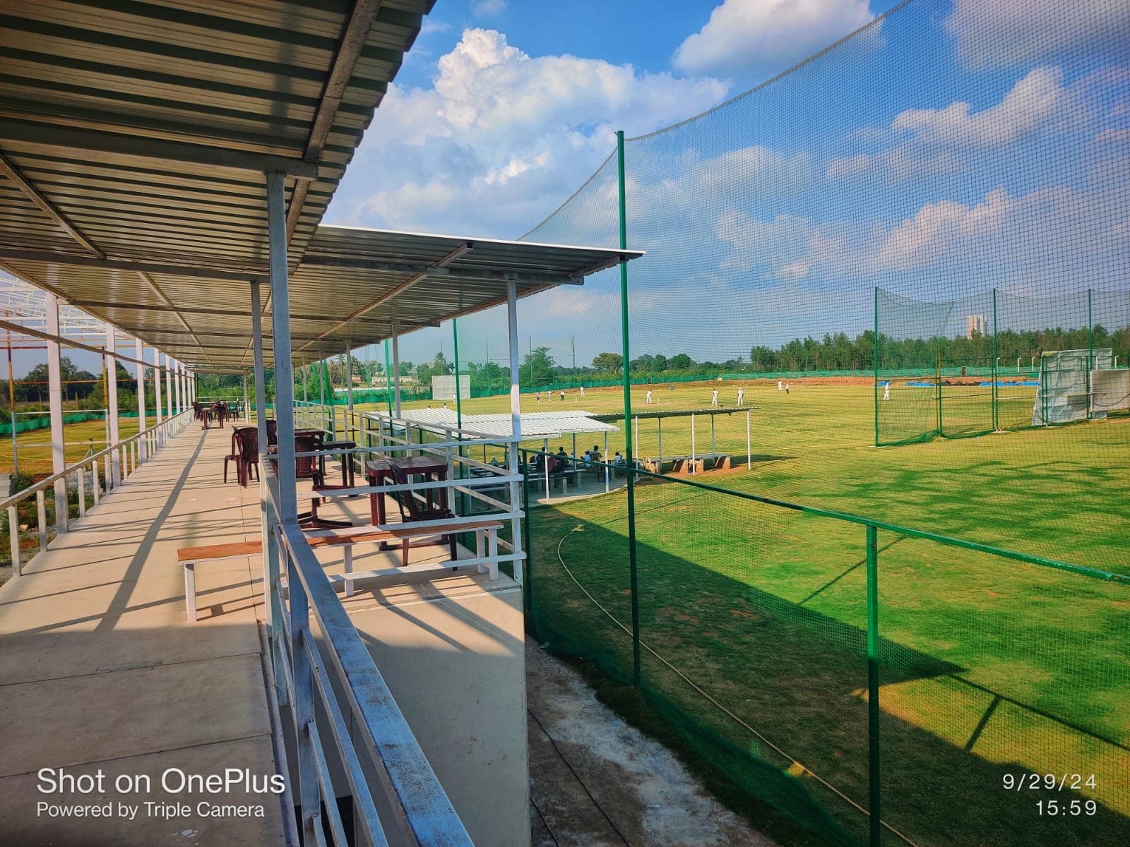 View of Axi Cricket Park cricket ground, Sarjapur