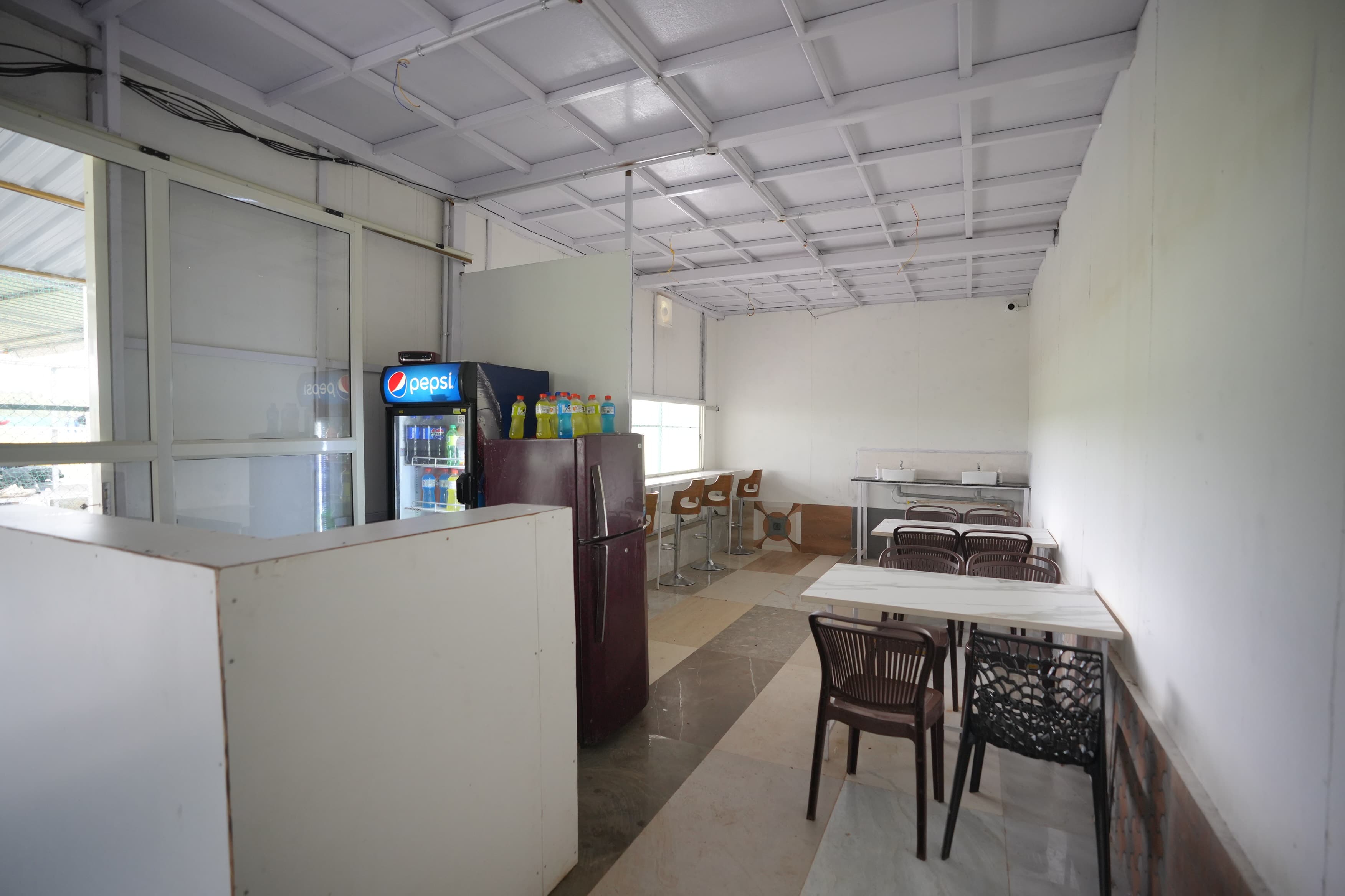 Clubhouse kitchen at Axi Sports